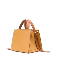 beige Shopper Tasche aus Leder von Danse Lente