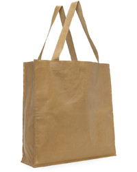 beige Shopper Tasche aus Leder von Maryam Nassir Zadeh