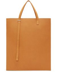 beige Shopper Tasche aus Leder von Pb 0110