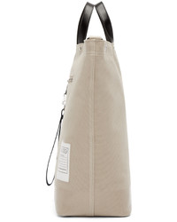 beige Shopper Tasche aus Segeltuch von Kenzo