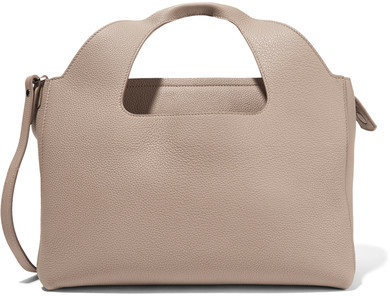 beige Shopper Tasche aus Wildleder von The Row 2.558 NET A