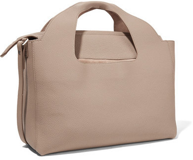 beige Shopper Tasche aus Wildleder von The Row 2.558 NET A