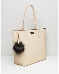 beige Shopper Tasche von Pauls Boutique