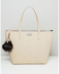 beige Shopper Tasche von Pauls Boutique