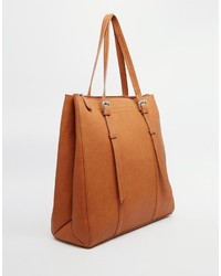 beige Shopper Tasche von Pieces