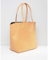 beige Shopper Tasche von Asos