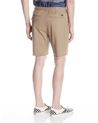 beige Shorts von Brixton