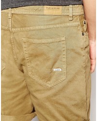 beige Shorts von Pull&Bear