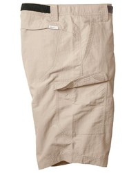 beige Shorts von Eddie Bauer