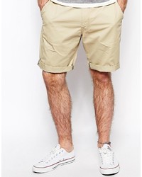 beige Shorts von Lee