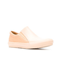 beige Slip-On Sneakers aus Leder von Both