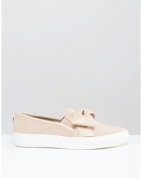 beige Slip-On Sneakers von Faith