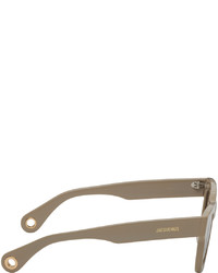 beige Sonnenbrille von Jacquemus