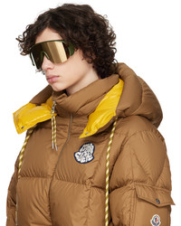 beige Sonnenbrille von Moncler