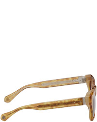 beige Sonnenbrille von Matsuda