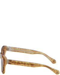 beige Sonnenbrille von Matsuda