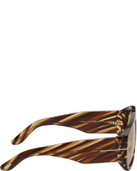 beige Sonnenbrille von Tom Ford