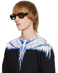 beige Sonnenbrille von Marcelo Burlon County of Milan