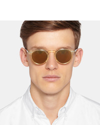 beige Sonnenbrille von Oliver Peoples