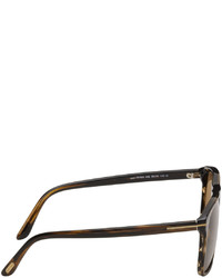 beige Sonnenbrille von Tom Ford