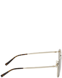 beige Sonnenbrille von Dunhill