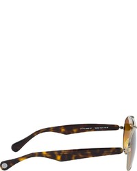 beige Sonnenbrille von Oliver Peoples