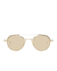 beige Sonnenbrille von Thom Browne
