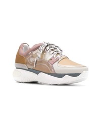 beige Sportschuhe von Fendi