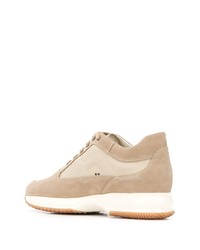 beige Sportschuhe von Hogan