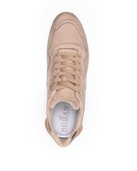 beige Sportschuhe von Hogan