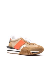 beige Sportschuhe von Tom Ford