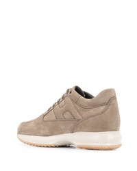 beige Sportschuhe von Hogan