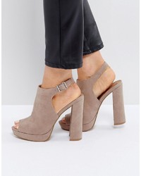 beige Stiefel von Asos