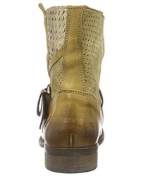 beige Stiefel von Bunker