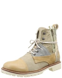 beige Stiefel von Bunker