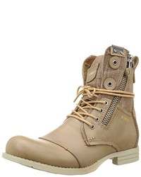 beige Stiefel von Bunker