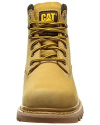 beige Stiefel von Caterpillar