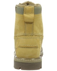 beige Stiefel von Caterpillar