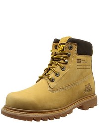 beige Stiefel von Caterpillar