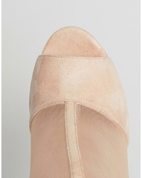 beige Stiefel von Asos