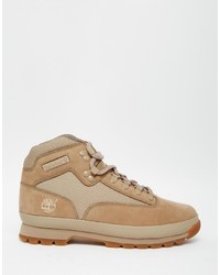 beige Stiefel von Timberland