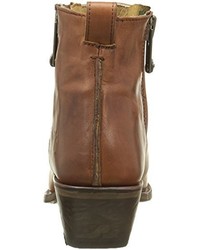 beige Stiefel von Frye