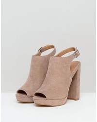 beige Stiefel von Asos