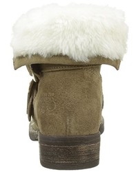 beige Stiefel von Le Temps Des Cerises