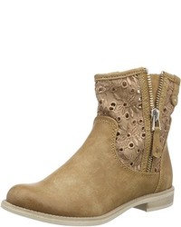 beige Stiefel von Marco Tozzi