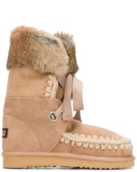 beige Stiefel von Mou