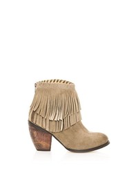 beige Stiefel von Mtng