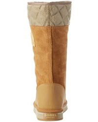 beige Stiefel von Sorel