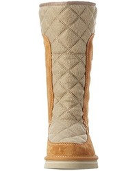 beige Stiefel von Sorel