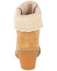 beige Stiefel von Timberland